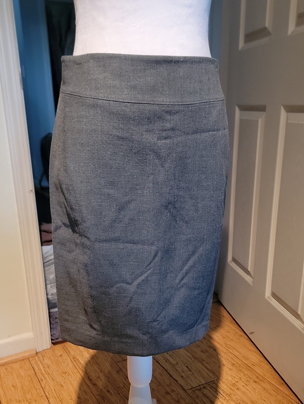 Loft Classic Gray Pencil Skirt - Women's Professional Skirt
